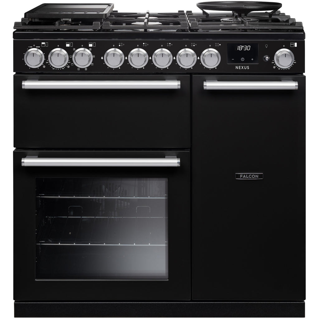 Piano de cuisson gaz FALCON NEXUS NGC TAB GAZ 90 CM CHARBON CHROME