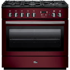 Piano de cuisson gaz FALCON PROF+90FX MIXT ROUGE AIRELLE