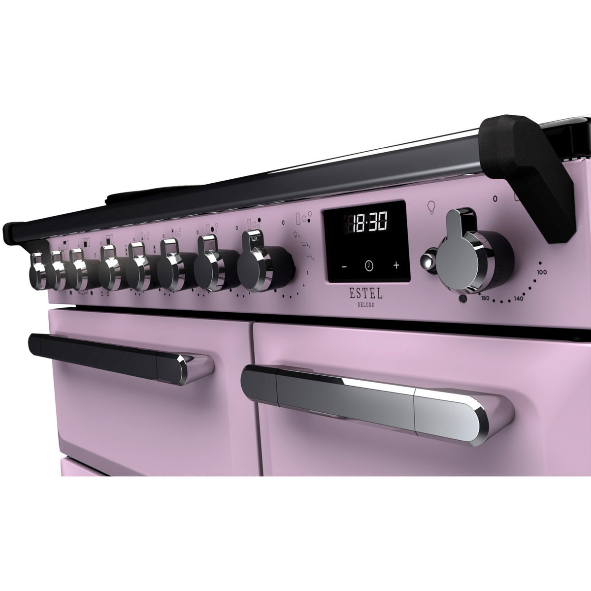 Piano de cuisson induction FALCON ESTEL DELUXE TAB IND 90 CM PARME CHROME