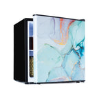 Mini réfrigérateur KLARSTEIN CoolArt 45L CEE E congélateur 1,5L bleu