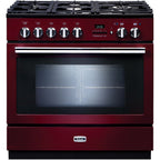 Piano de cuisson gaz FALCON PROFESSIONAL + FXP 90 DF ROUGE AIRELLE