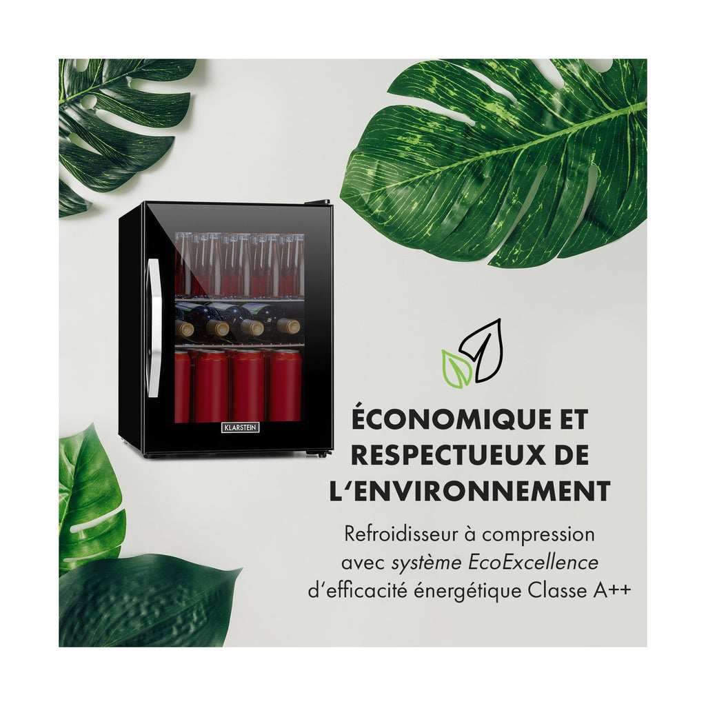 Mini réfrigérateur KLARSTEIN Beersafe M 33 litres - Noir