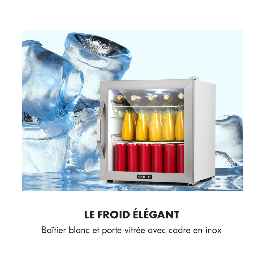 Mini réfrigérateur KLARSTEIN Beersafe L 47 litres - Gris