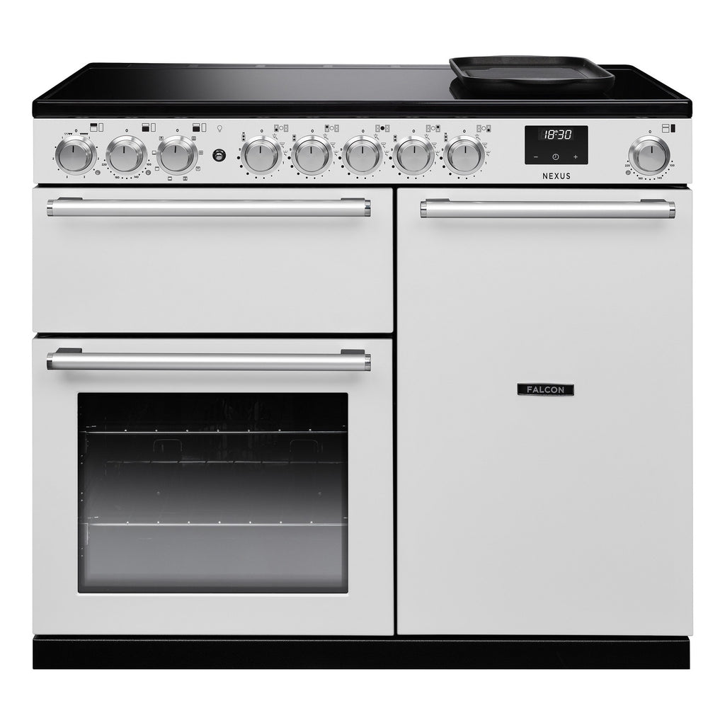 Piano de cuisson induction FALCON NEXUS NGC TAB IND 100 CM BLANC CHROME