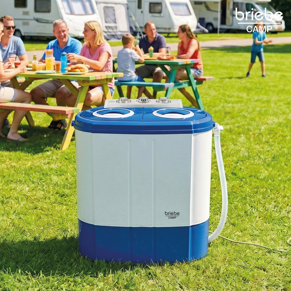 Lave linge portable BRIEBE avec Centrifugeuse 2 Compartimen WM1140B