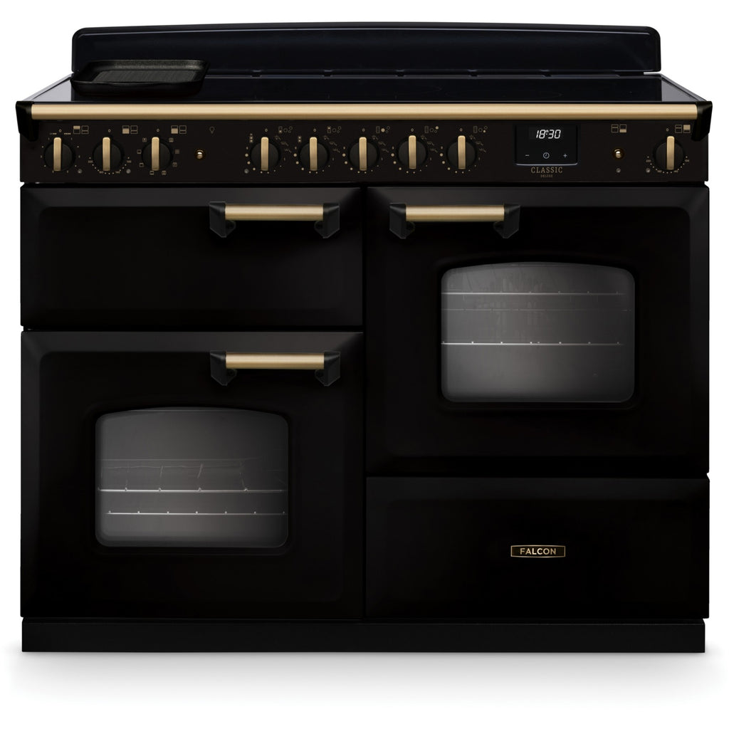 Piano de cuisson induction FALCON NGC TAB IND 110 CM NOIR LAITON ANTIQUE