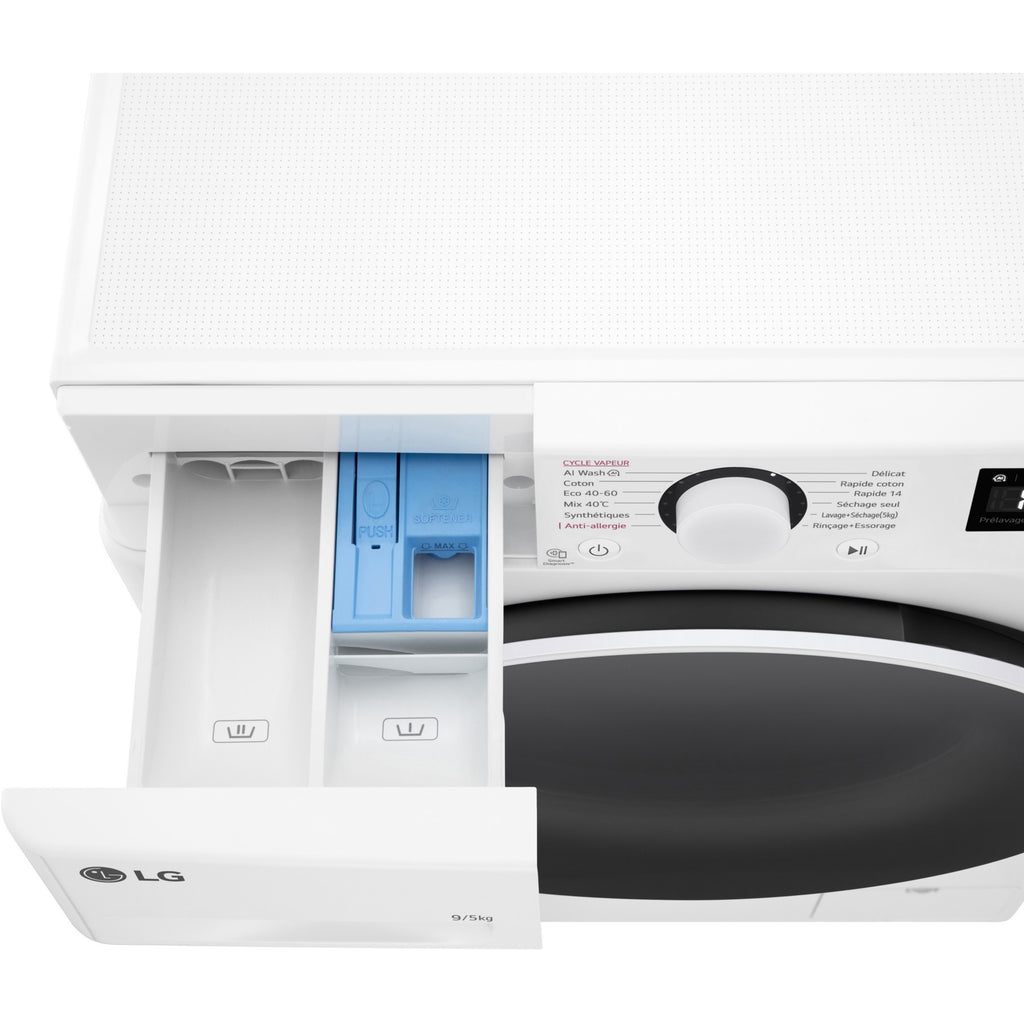 Lave linge séchant hublot LG F952SR50WRS Reconditionné