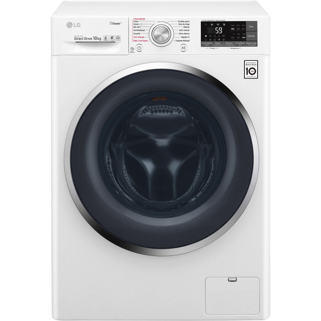 Lave linge hublot LG F14J82WHST Reconditionné