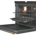 Four encastrable SMEG SFP68C1TAO - Pyrolyse - Chaleur tournante - Porte froide - Rails télescopiques