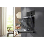 Four encastrable MIELE H 2861 BP IN - Pyrolyse - Chaleur pulsée - Porte froide - Rails télescopiques