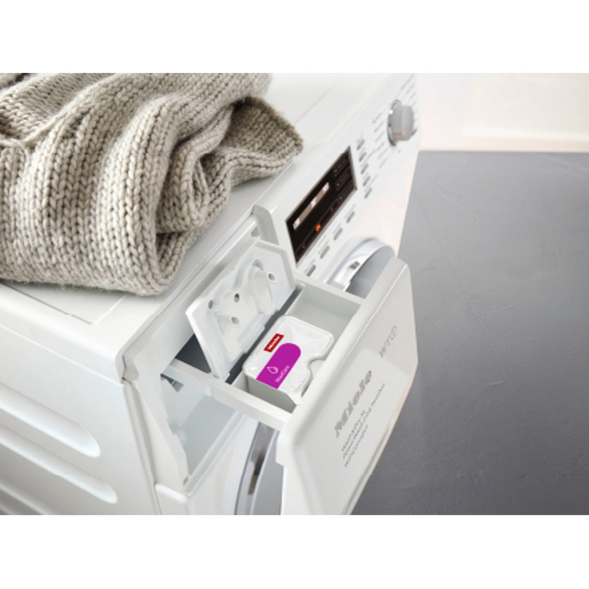 Lave linge séchant hublot MIELE WTR 860 WPM - 8/5 kg - 1600 tr/min - Dosage automatique - Connecté