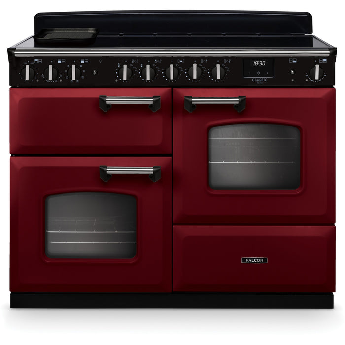 Piano de cuisson induction FALCON NGC TAB IND 110 CM BORDEAUX CHROME