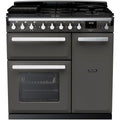 Piano de cuisson gaz FALCON ESTEL DELUXE TAB GAZ 90 CM ARDOISE CHROM