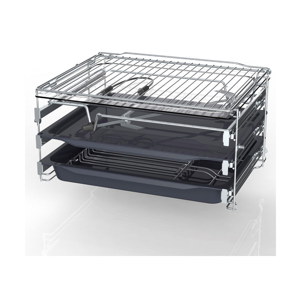 Four encastrable ASKO OP8678G - Pyrolyse - Chaleur pulsée - Porte froide - Rails télescopiques - Écran tactile