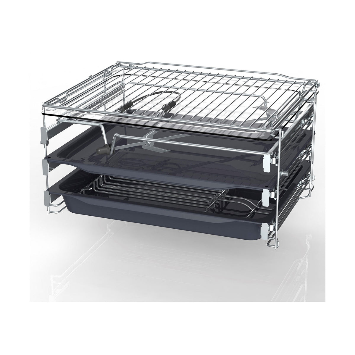 Four encastrable ASKO OP8678G - Pyrolyse - Chaleur pulsée - Porte froide - Rails télescopiques - Écran tactile
