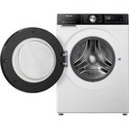 Lave linge hublot HISENSE WF3S1043BW3 - 10,5 kg - 1400 tr/min - Classe A - Moteur induction - Connecté wifi