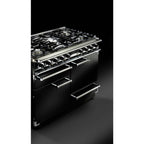 Piano de cuisson gaz FALCON PKR110 NOIR CHROM/BRILLANTES
