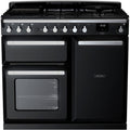 Piano de cuisson gaz FALCON ESTEL DELUXE TAB GAZ 100 CM NOIR BRILLAN