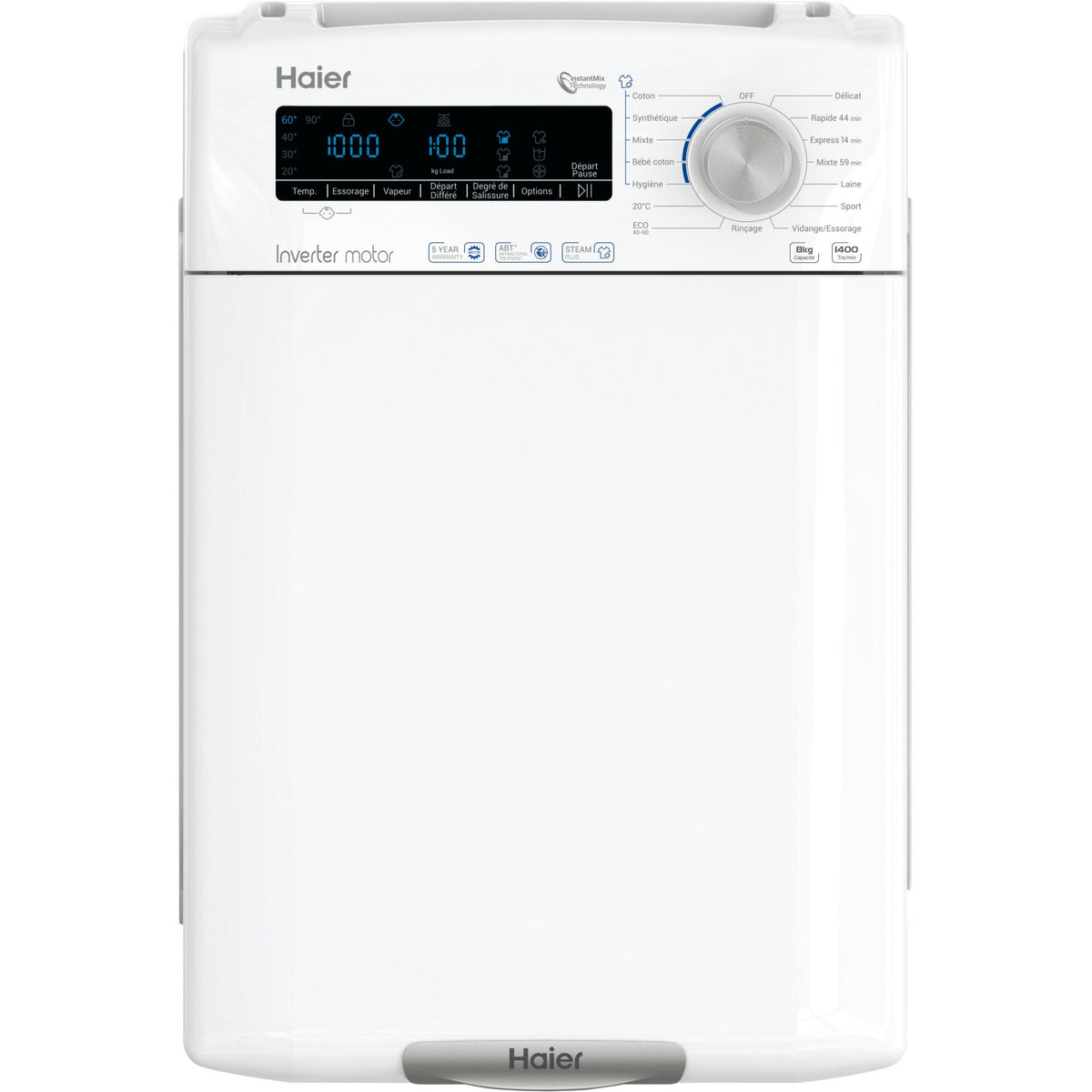 Lave linge top HAIER RTXSGP47TMSCE-47 Reconditionné