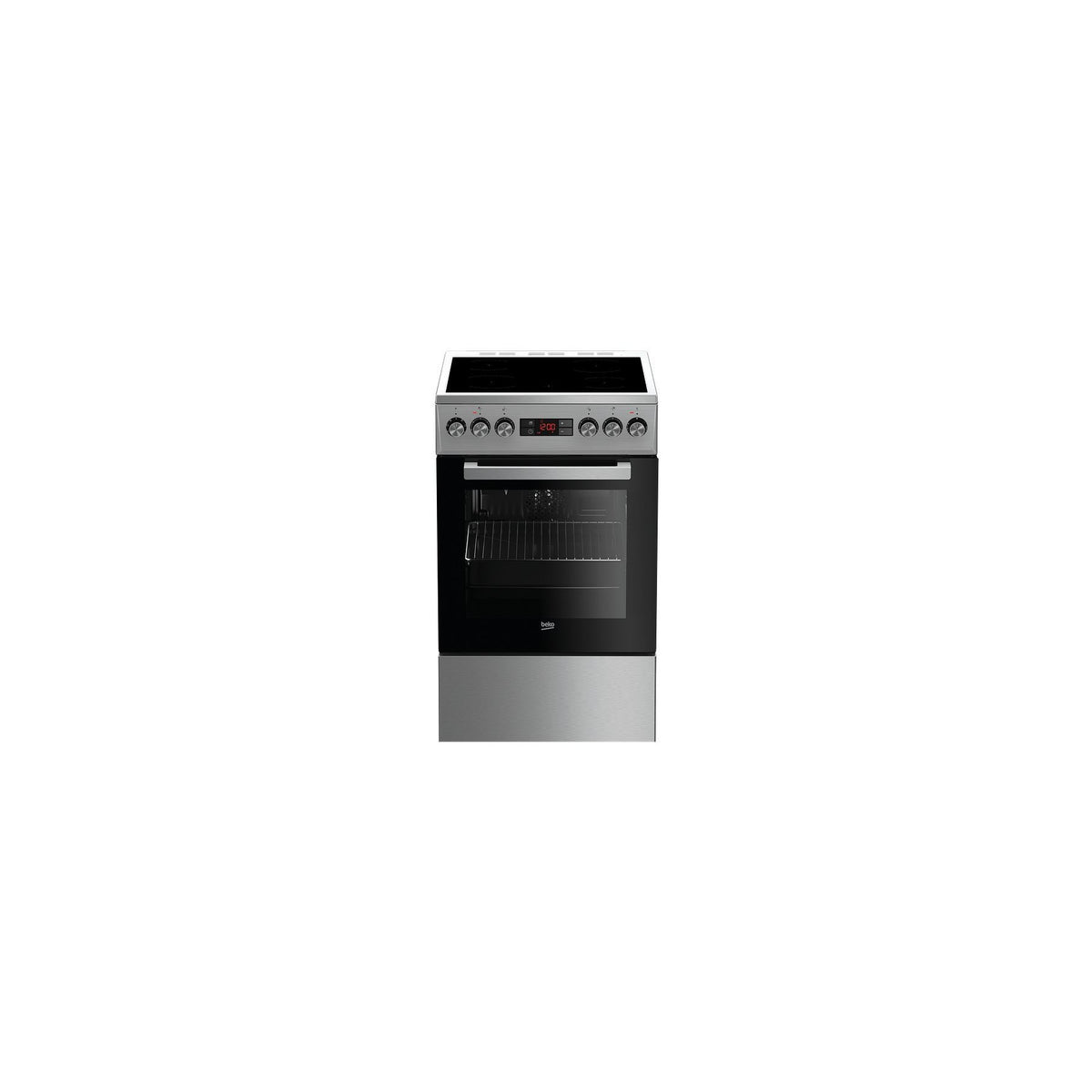 Cuisinière vitrocéramique BEKO FSE57300GX