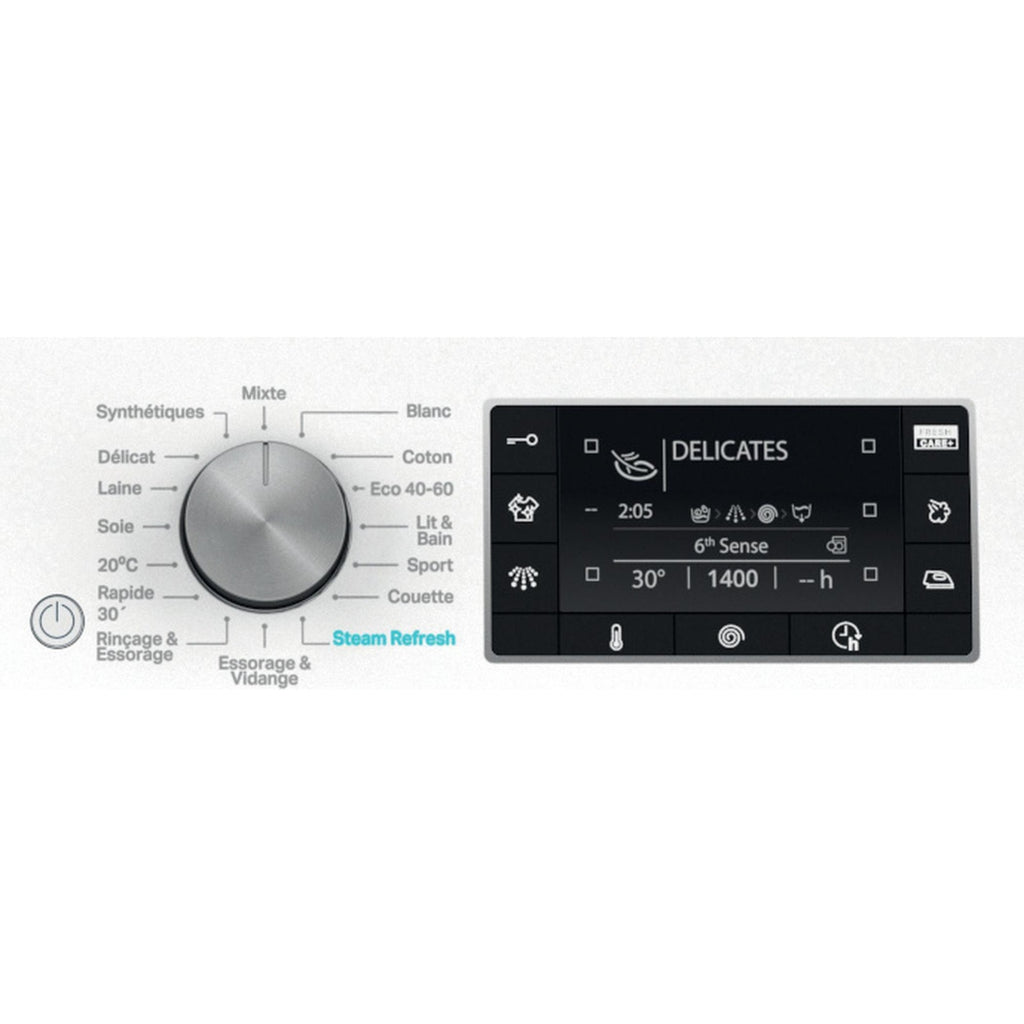 Lave linge hublot WHIRLPOOL FFDB10489BVFR - 10 kg - 1400 tr/min - Classe A - Moteur induction
