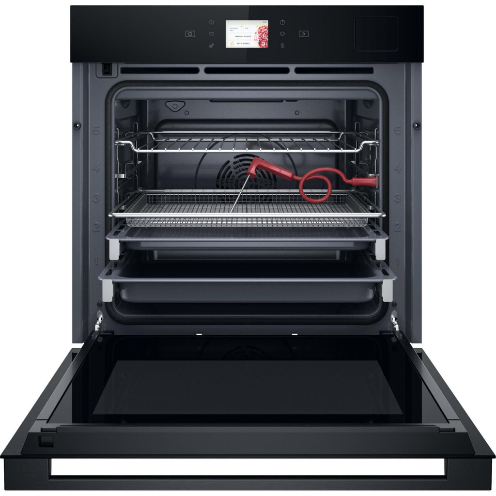 Four encastrable WHIRLPOOL WOI9A8FPT2SBAF - Pyrolyse - Hydrolyse - Chaleur tournante - Porte froide - Écran tactile