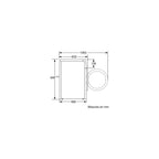 Lave linge hublot BOSCH WGE03207FR