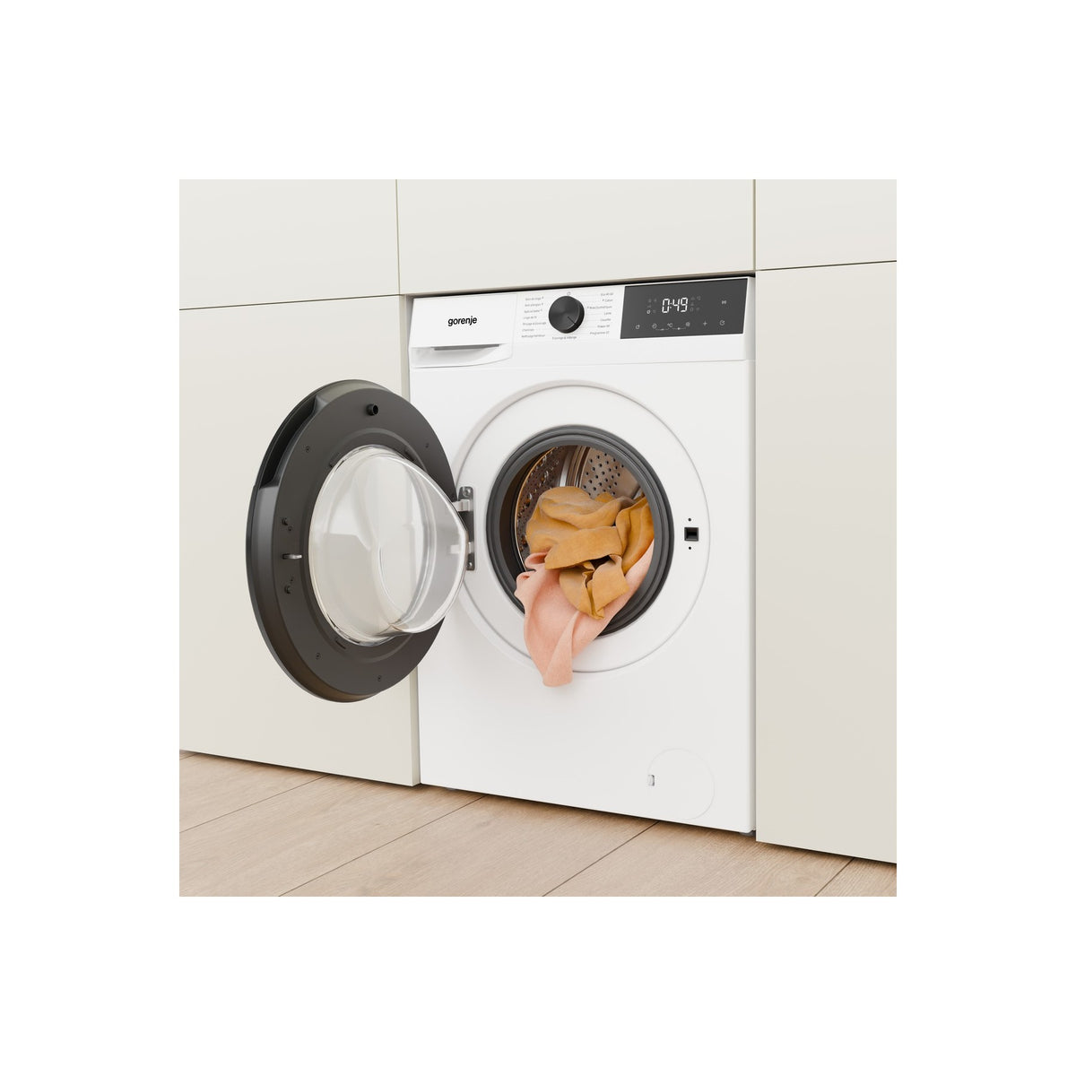 Lave linge hublot GORENJE WG2P114A22 - 11 kg - 1400 tr/min - Classe A - Moteur induction