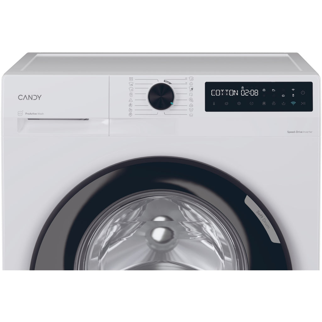 Lave linge hublot CANDY BR 49B8-S - 9 kg - 1400 tr/min - Classe A - Vapeur - Connecté