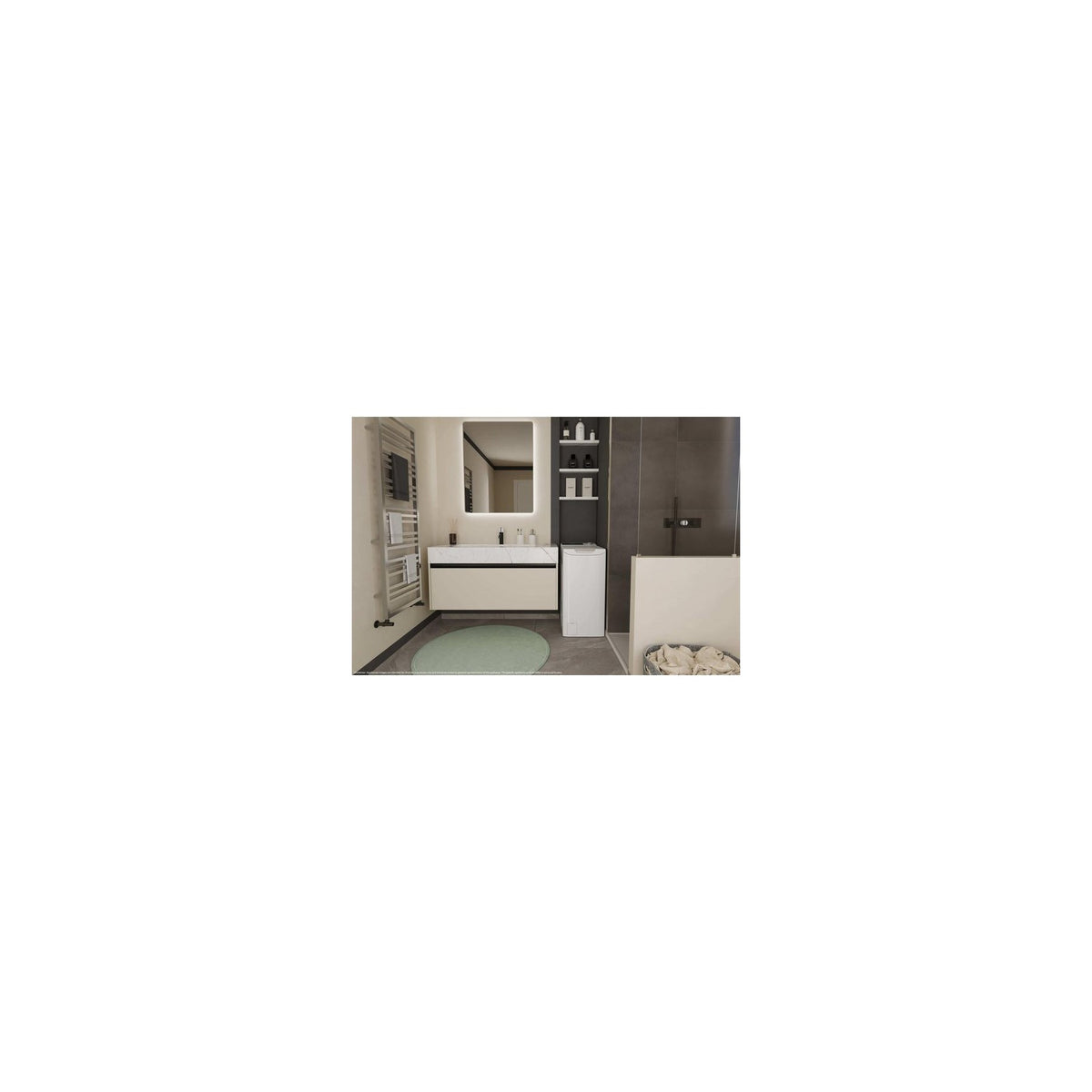 Lave linge top CANDY TCAS266TM8-S