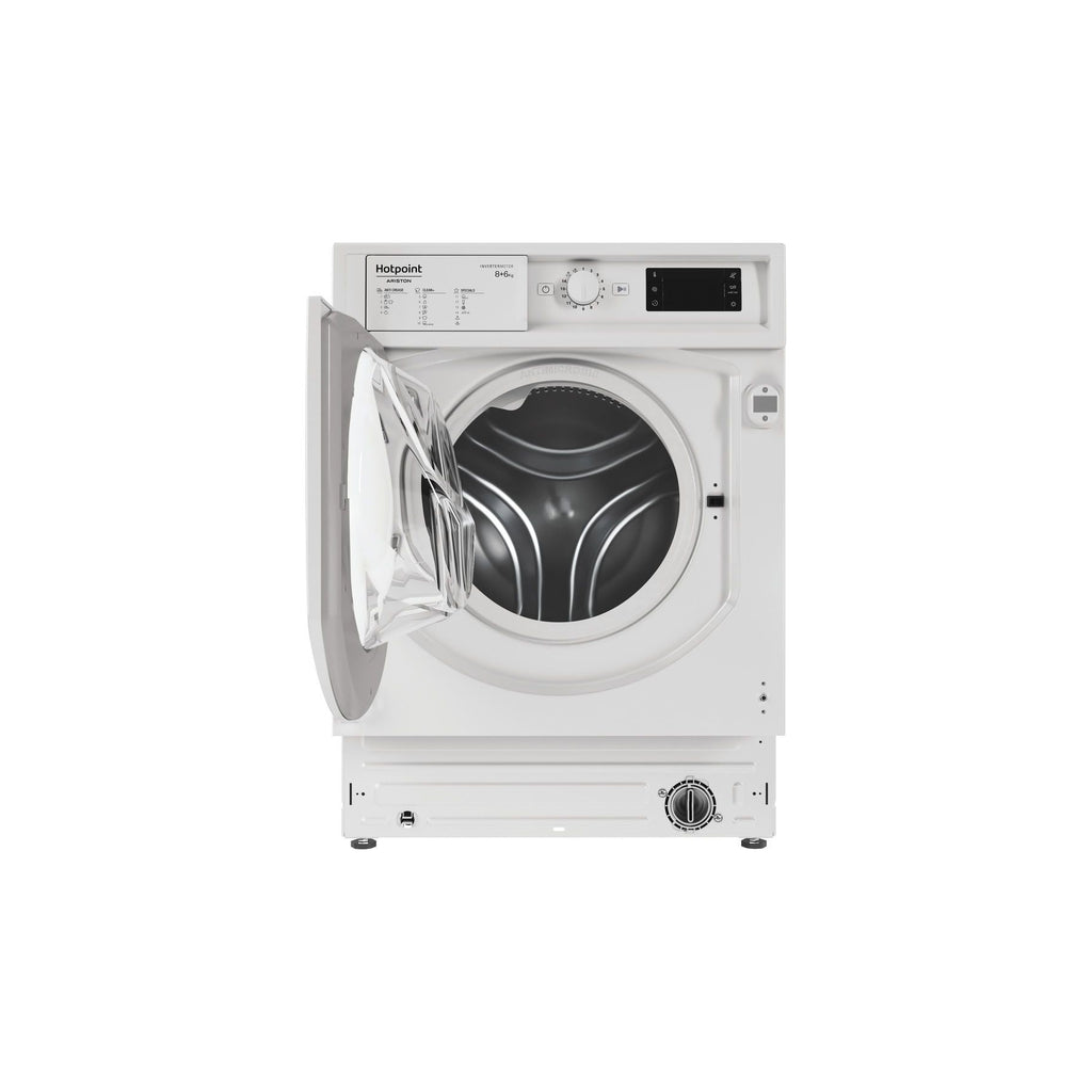 Lave linge séchant hublot encastrable HOTPOINT BIWDHG861485EU