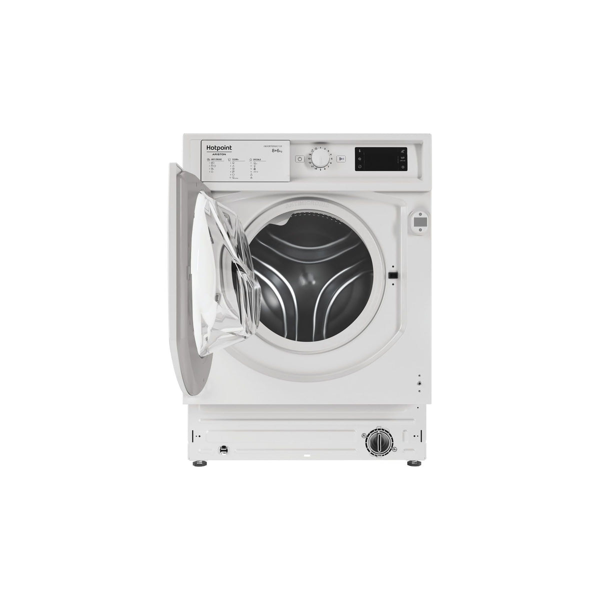 Lave linge séchant hublot encastrable HOTPOINT BIWDHG861485EU