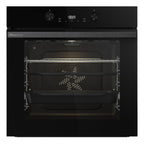 Four encastrable HISENSE BI64223EPBG - Pyrolyse - Chaleur pulsée - Rails télescopiques - Mode Pizza 300°C - Air Fry