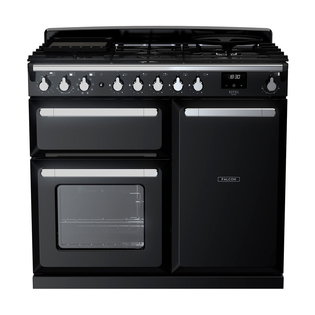 Piano de cuisson induction FALCON ESTEL DELUXE TAB IND 90 CM NOIR BRILLANT