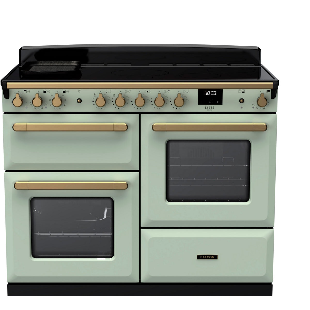 Piano de cuisson induction FALCON ESTEL DELUXE OCTAB IND 110 CM VERT PAST