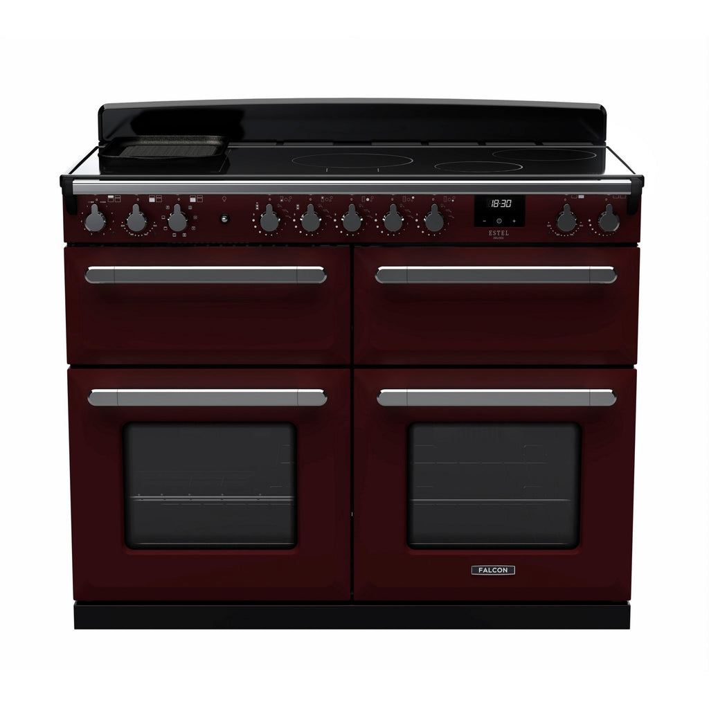 Piano de cuisson induction FALCON ESTEL DELUXE BCTAB IND 110 CM BORDEAUX C