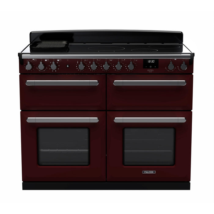 Piano de cuisson induction FALCON ESTEL DELUXE BCTAB IND 110 CM BORDEAUX C