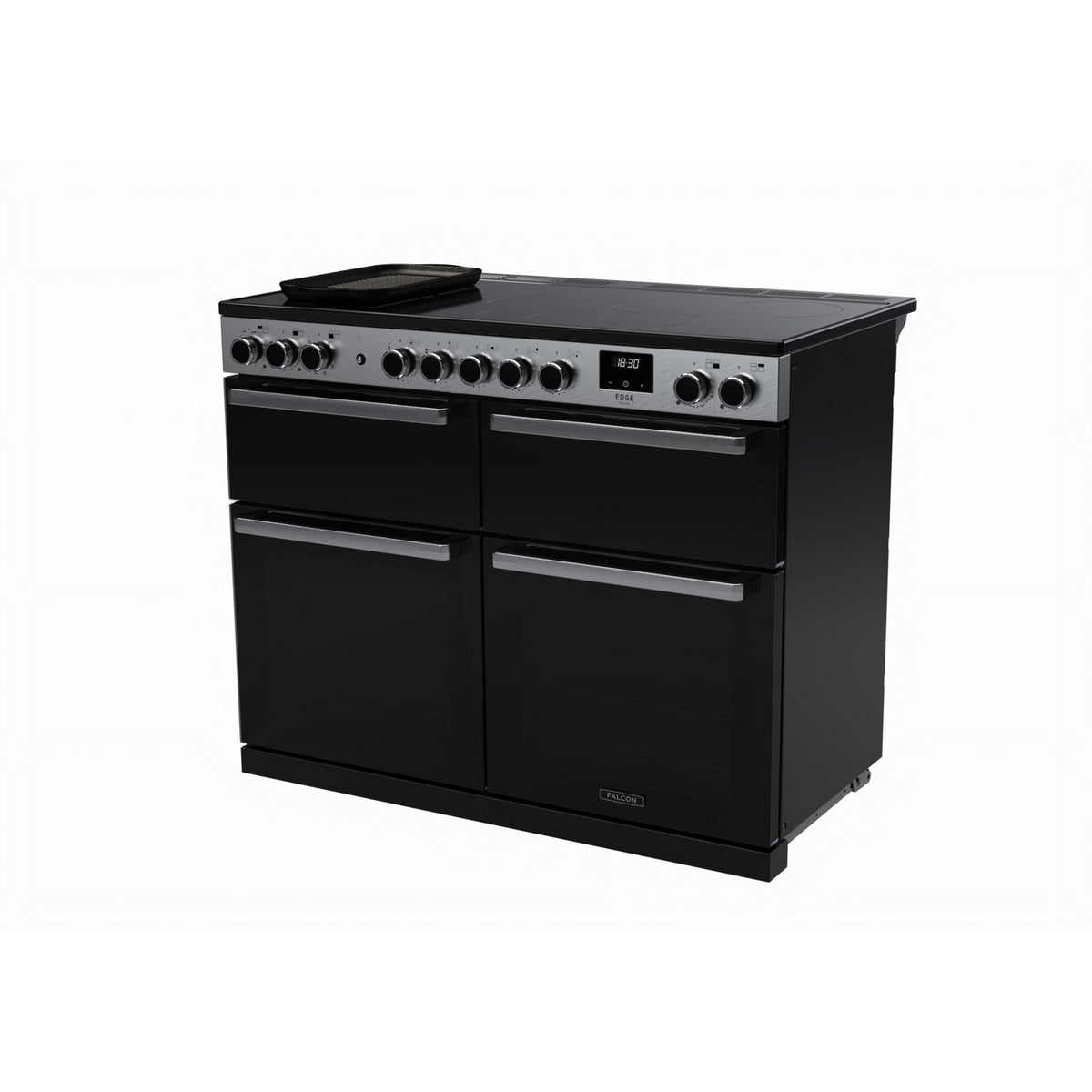 Piano de cuisson induction FALCON EDGE DELUXE BC TAB IND 110 CM VERRE NOIR
