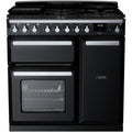 Piano de cuisson gaz FALCON ESTEL DELUXE TAB GAZ 90 CM NOIR BRILLANT