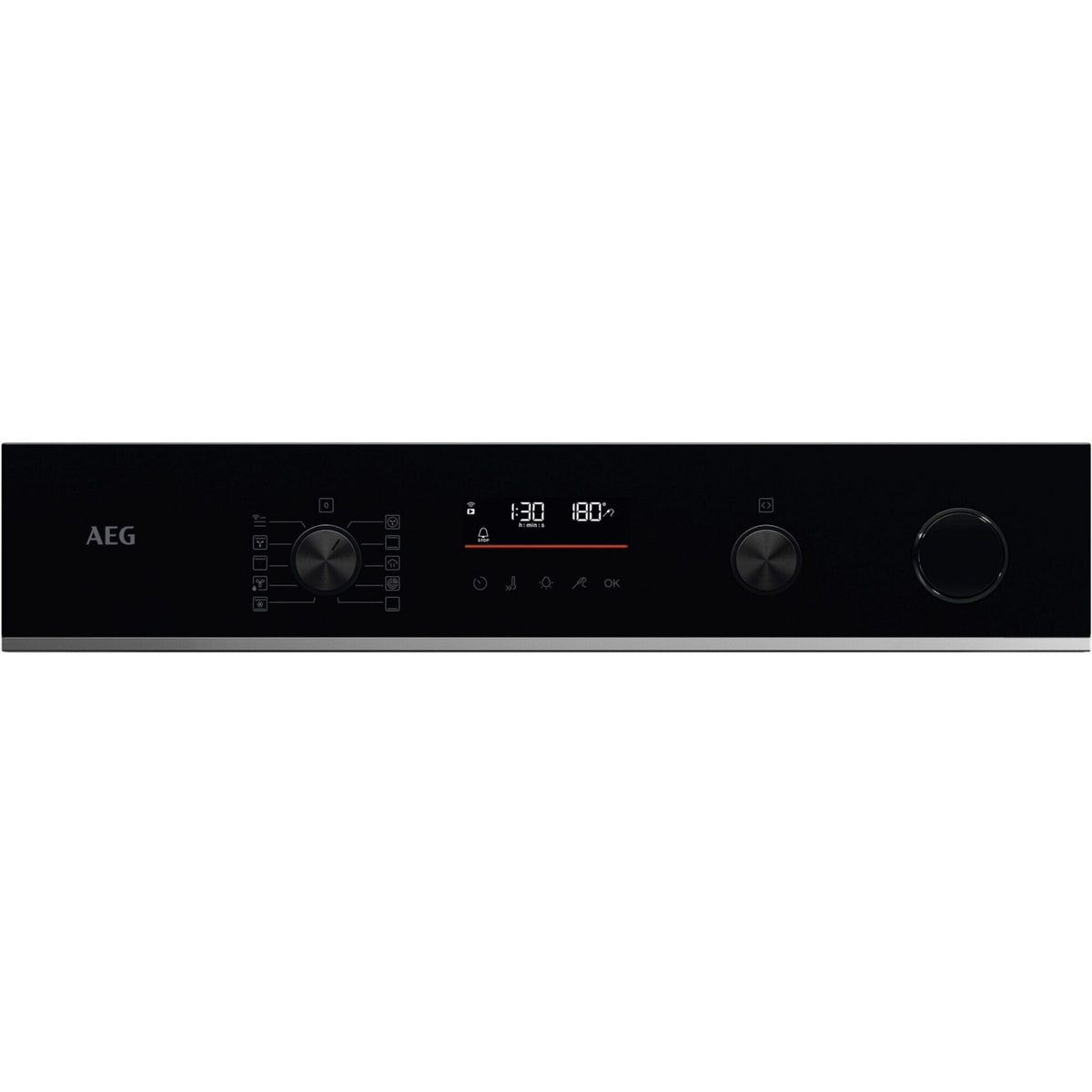 Four encastrable AEG TR6PB511SB - Pyrolyse - Chaleur pulsée - Vapeur - Porte froide - Rails télescopiques