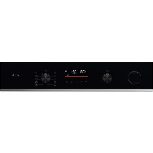 Four encastrable AEG TR6PB511SB - Pyrolyse - Chaleur pulsée - Vapeur - Porte froide - Rails télescopiques