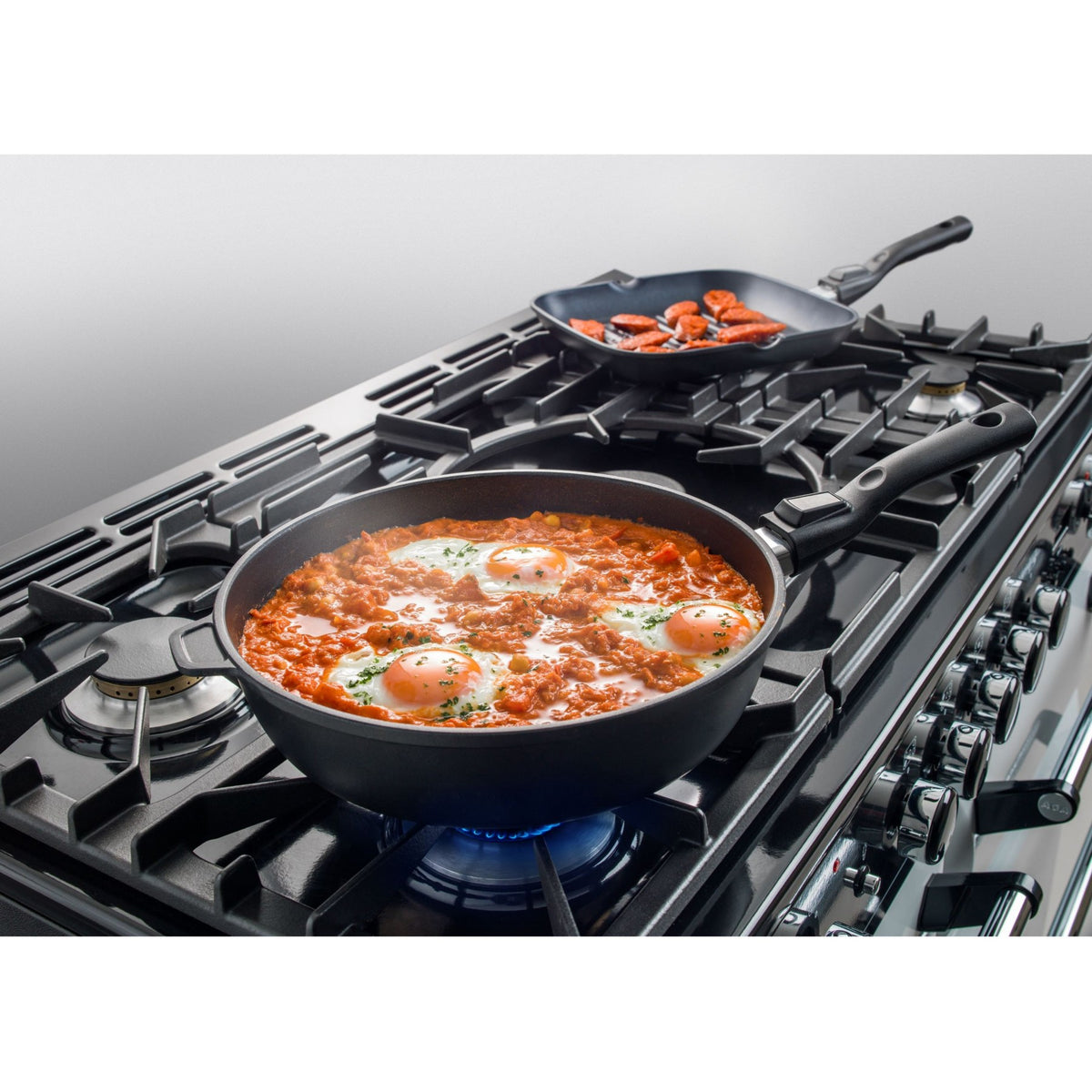 Piano de cuisson gaz AGA MASTERCHEF DELUXE 110 MIXTE NOIR