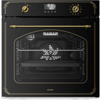 Four encastrable KLARSTEIN 60 cm pyrolyse 3150W 76L Noir Victoria