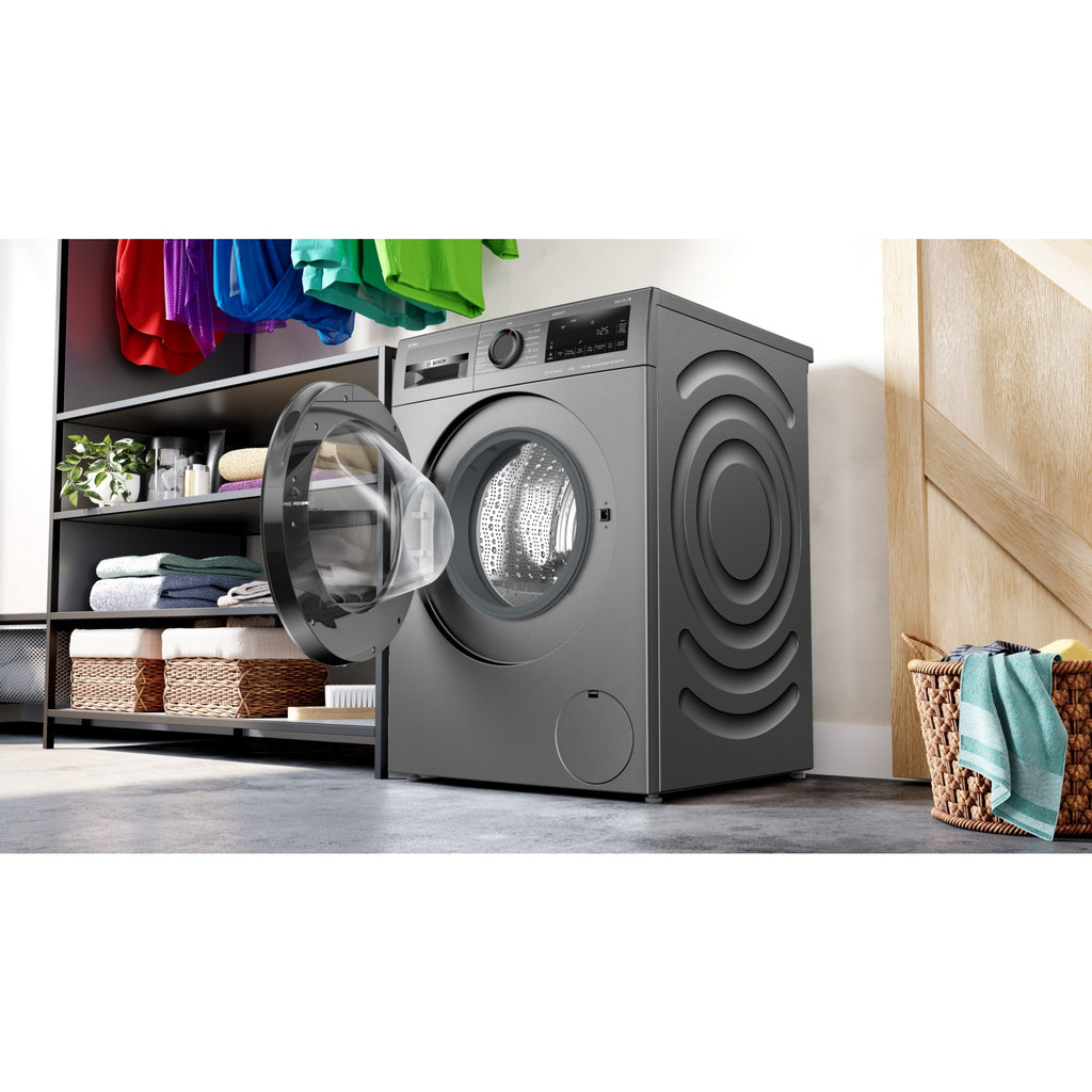Lave linge hublot BOSCH WGG244FRFR - 9 kg - 1351 tr/min - Classe A - Moteur induction - Autodosage - Noir - SERENITY