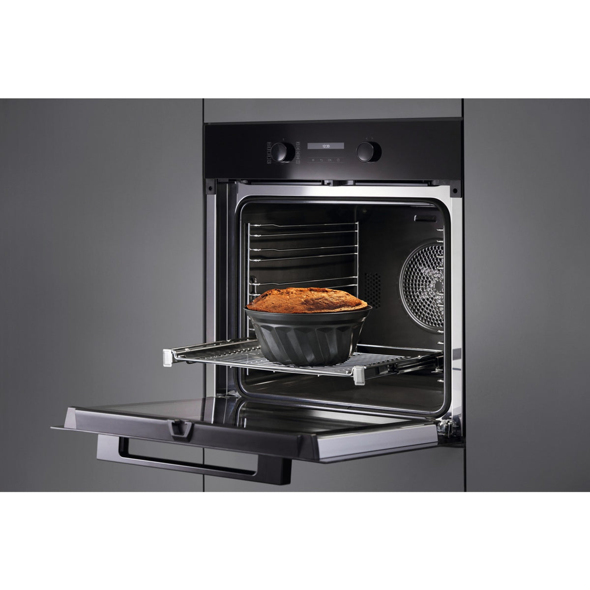 Four encastrable MIELE H 2861 BP IN - Pyrolyse - Chaleur pulsée - Porte froide - Rails télescopiques