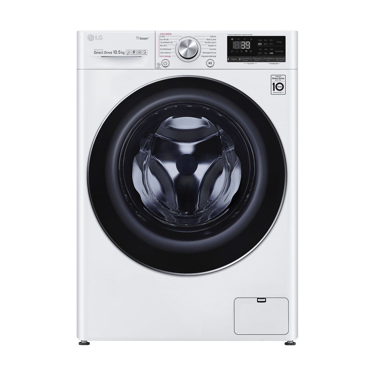 Lave linge hublot LG F14V71WHST Reconditionné
