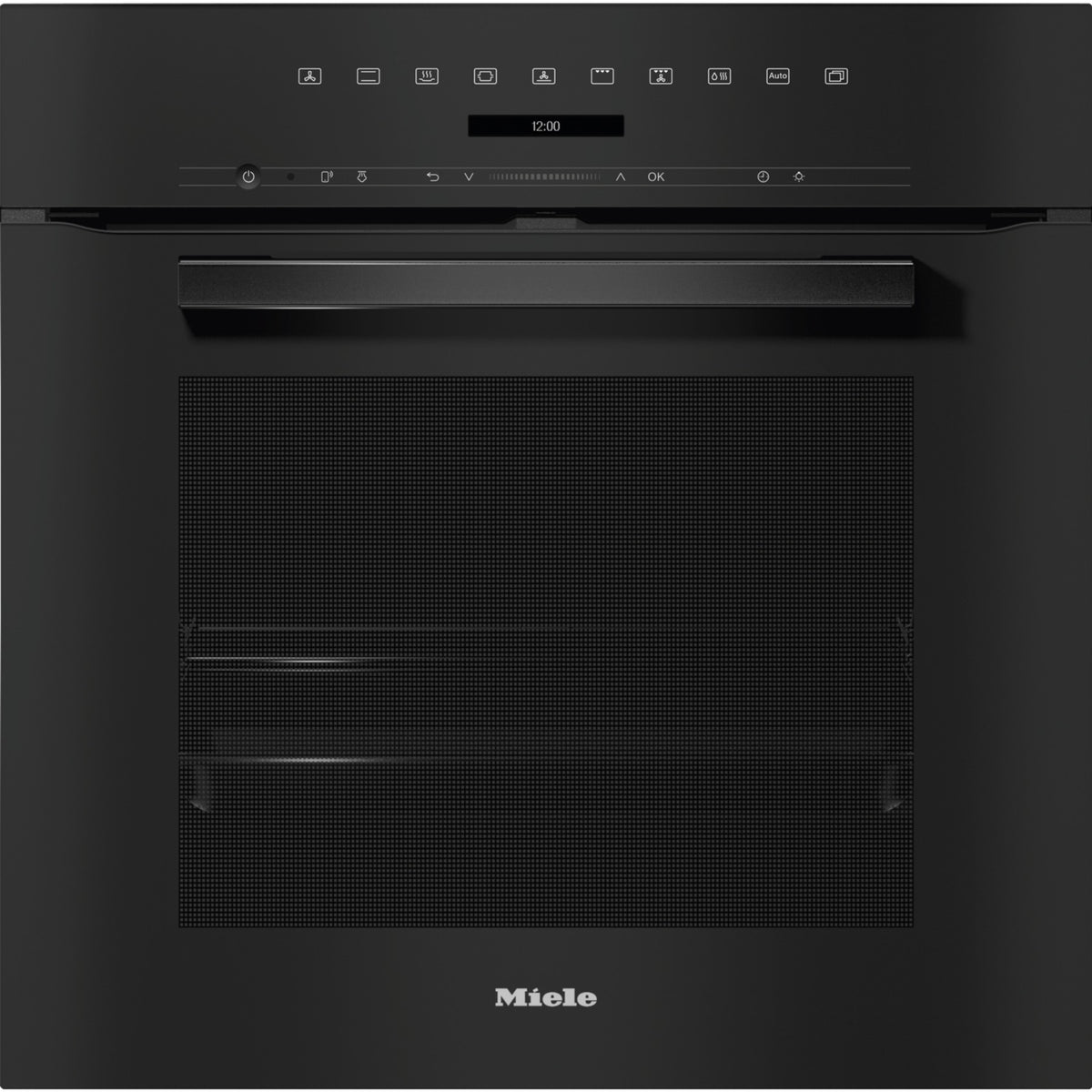 Four encastrable fonction vapeur MIELE DGC 7250 NR - Combiné vapeur - Chaleur tournante - Porte froide - Rails télescopiques