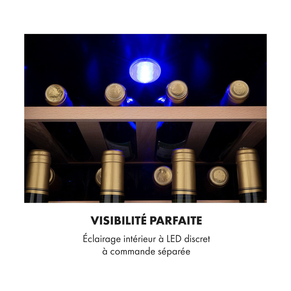 Cave à vin de service KLARSTEIN Vinamour 12 Uno 12 bouteilles 46L