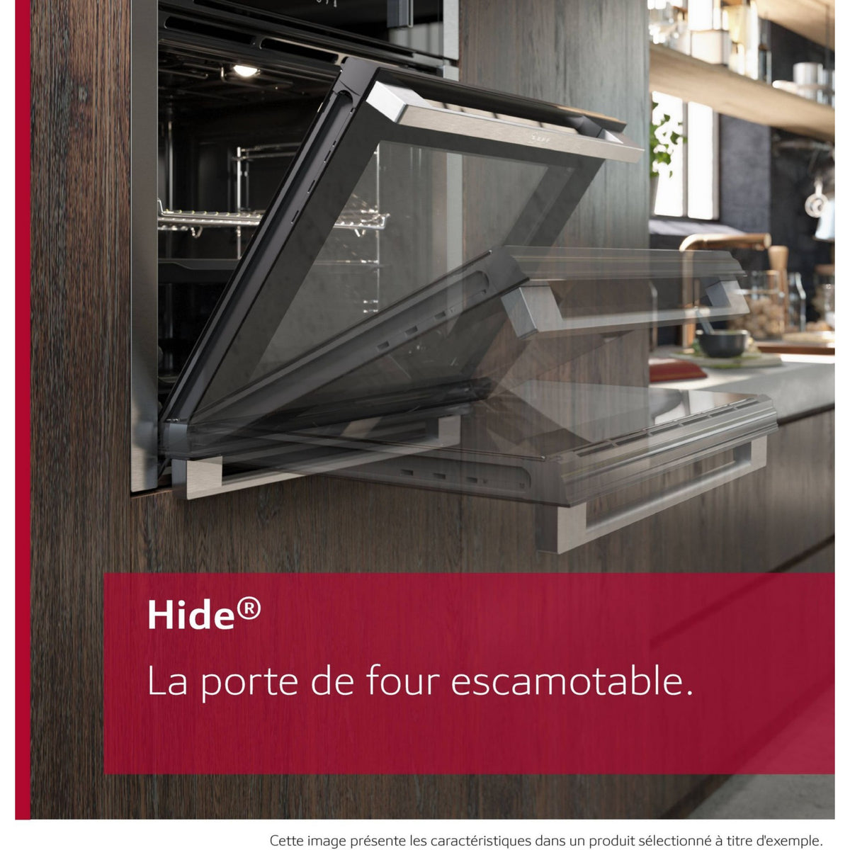 Four encastrable NEFF B6ACH7AG3 - Pyrolyse - Hydrolyse - Chaleur pulsée - Porte froide