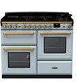 Piano de cuisson mixte FALCON ESTEL DELUXE OC TAB MIX 110 CM BLEU PAST